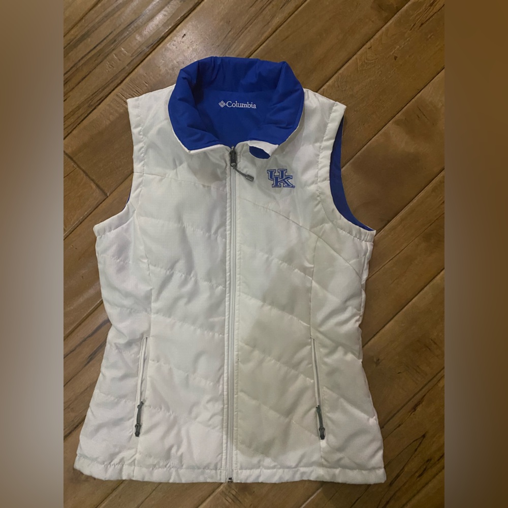 UK Columbia reversible puffer vest